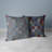 Geometric Gridscape  Square Throw Pillow-106880209-106880215