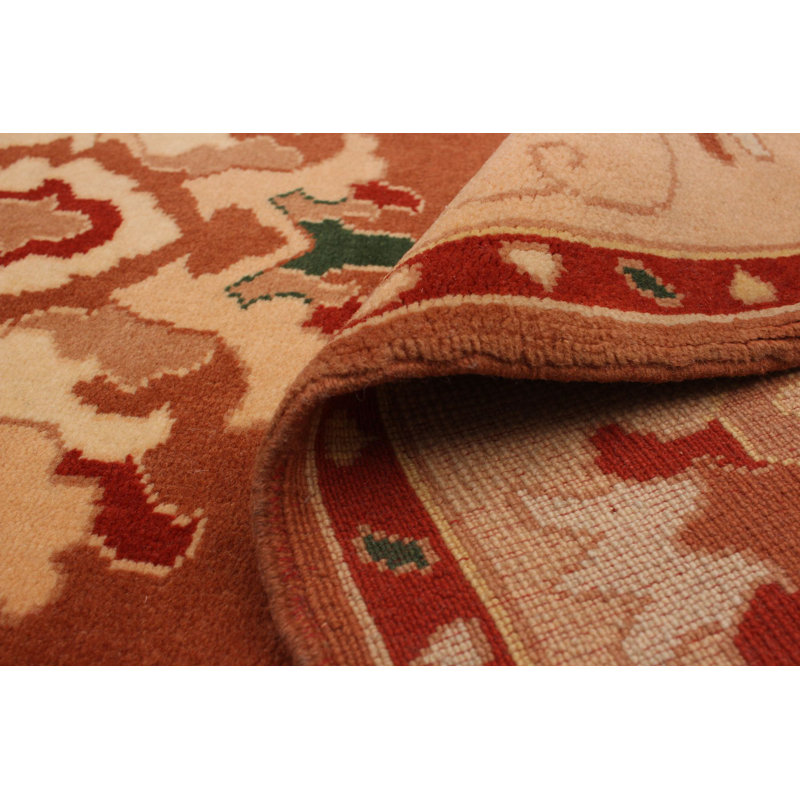 Tapis de couloir en Tapis décoratif laine noué à la main de conception unique 3 pi 1 po x 9 pi 6 po Berghildur