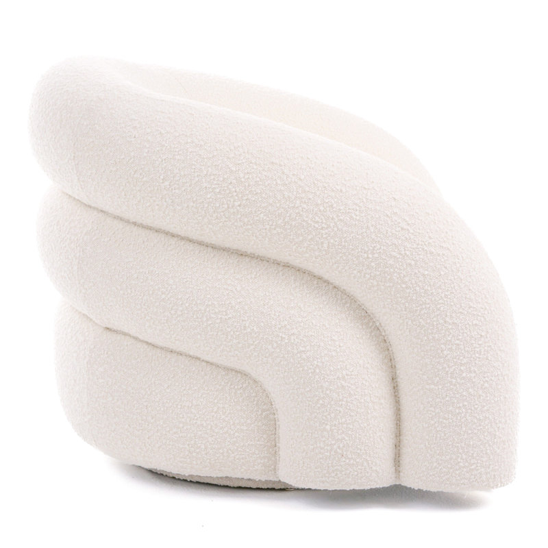 Madian Polyester Barrel Chair