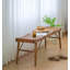 Banc en bois massif et canne Brylynn-1141866678