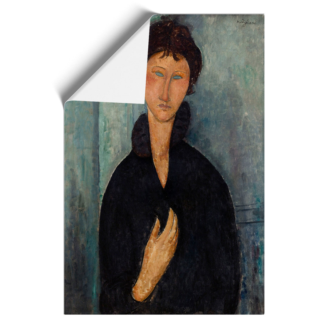 Portrait of a Woman Vol.8 by Amedeo Modigliani - Unframed Painting