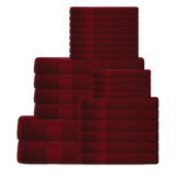 Serviettes de bain en tissu éponge (paquet de 24)