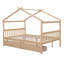 Lit mezzanine bas avec bureau roulant-1941330261