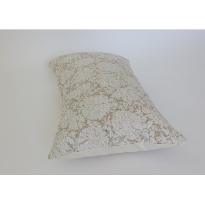 No Textured Cotton Blend Pillow Cover