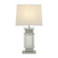 Lampe de table argentée 28,5 "Andreaus