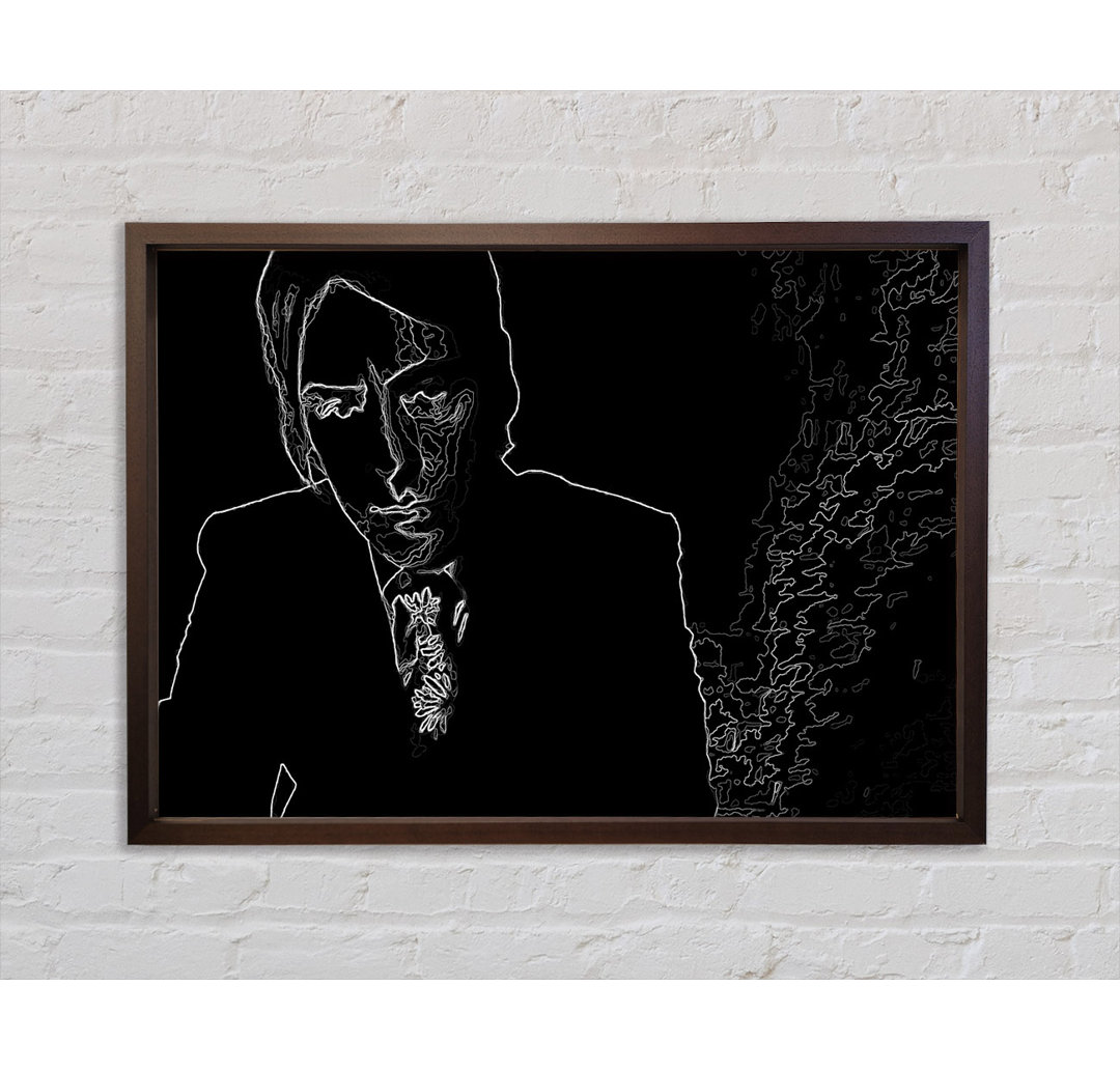 Paul Weller Changing Man - Einzelner Bilderrahmen Kunstdrucke auf Leinwand