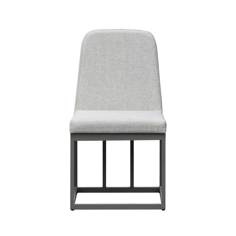 Chaise d'extérieur rembourrée Aulander, moka