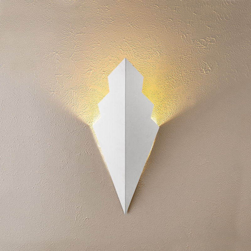 Elegant Wall Lamp with Metal Body, White Finish, 6.7 x 15.7 x 5.9 inches | 1 x G9 Socket, Max 8W | IP20 Rated for Indoor Use, Perfect for Living Room & Bedroom Decor, Stylish and Functional Lighting Solution