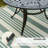Asfand 53.6” Aluminum Dining Table,Brown