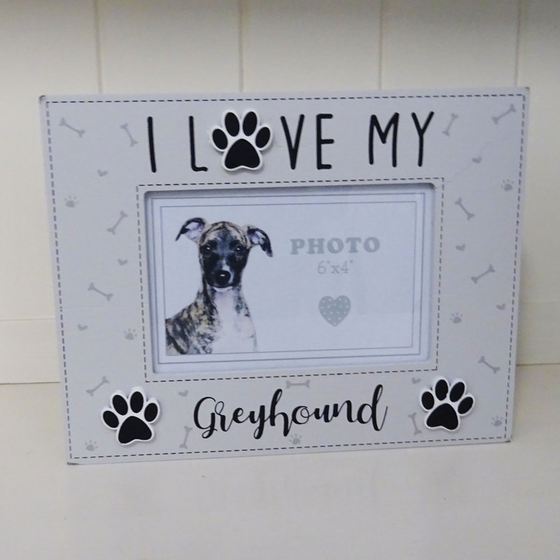 Daugherty White Solid + Manufactured Wood Picture Frame