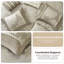 Ensemble d'édredon damassé traditionnel 7 pièces Therese-244905289-250617694