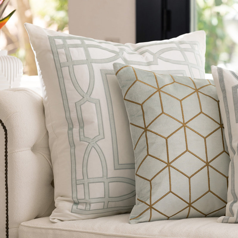 Trey Square Pillow Cover & Insert