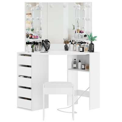 Dressing Table with Mirror