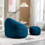 Siège à billes rembourré de mousse souple pour couloir 37,62 po Large avec rembourrage