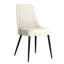 Chaise d'appoint rembourrée en métal Fasano-2030962769