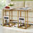C End Table With USB And Built-In Outlets-533078744