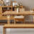 Ash Solid Wood Top Dining Table-98947704