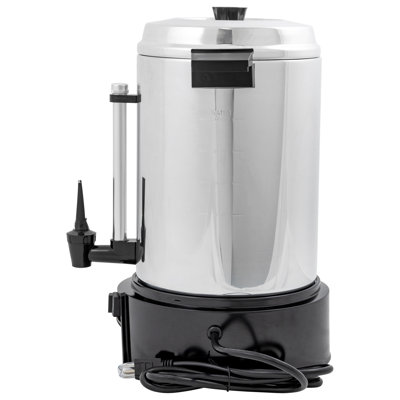 Adcraft 55 Cup Coffee Urn, in Silver
