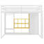 Lit mezzanine en bois avec garde-robe, tablettes et armoire-2060038471-2060038470