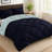 Down Alternative Microfiber Reversible Comforter Set - 3 Pcs All Season Diamond Pattern Comforter with Shams-109248973-109248975