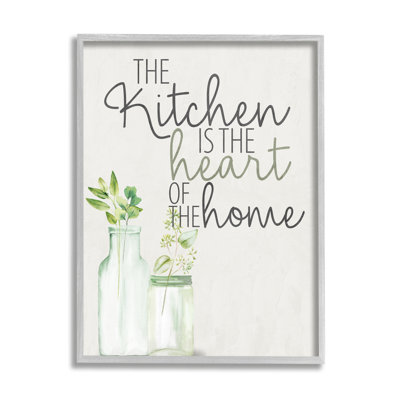 «Kitchen Heart Heart On Wood» par Kim Allen, impression