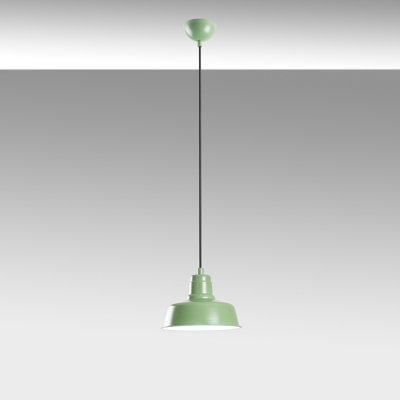Lustre élégant en forme de menthe avec hauteur réglable, structure en métal, plaque de base de 7,5 po x 5,1 po, hauteur totale: 8,3 po à 42,5 po | Douille E26, 40 W maximum | Luminaire moderne pour le décor du salon et de la salle à manger