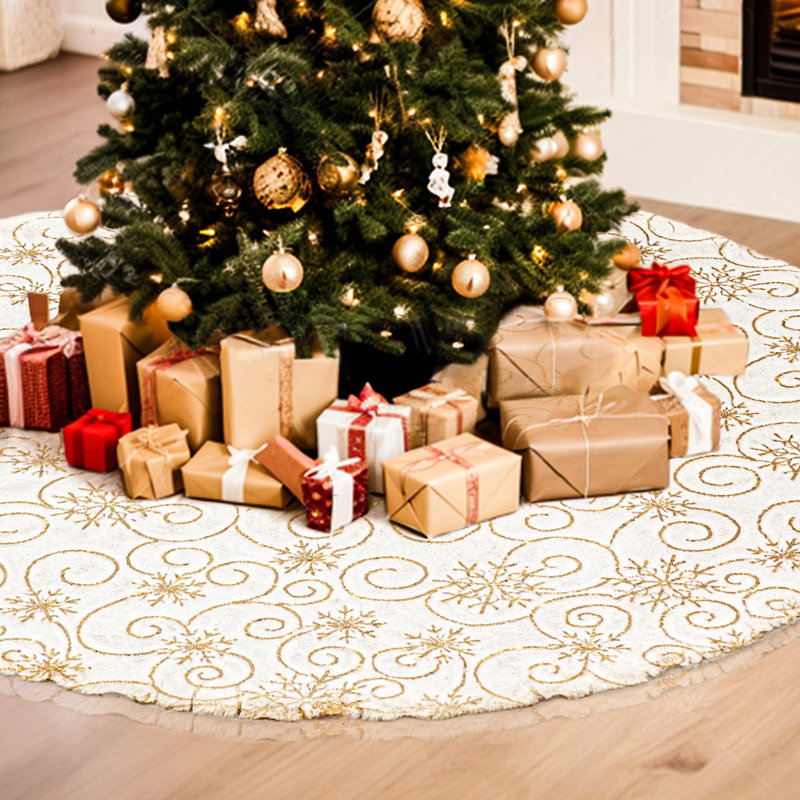 Faux Fur Tree Skirt