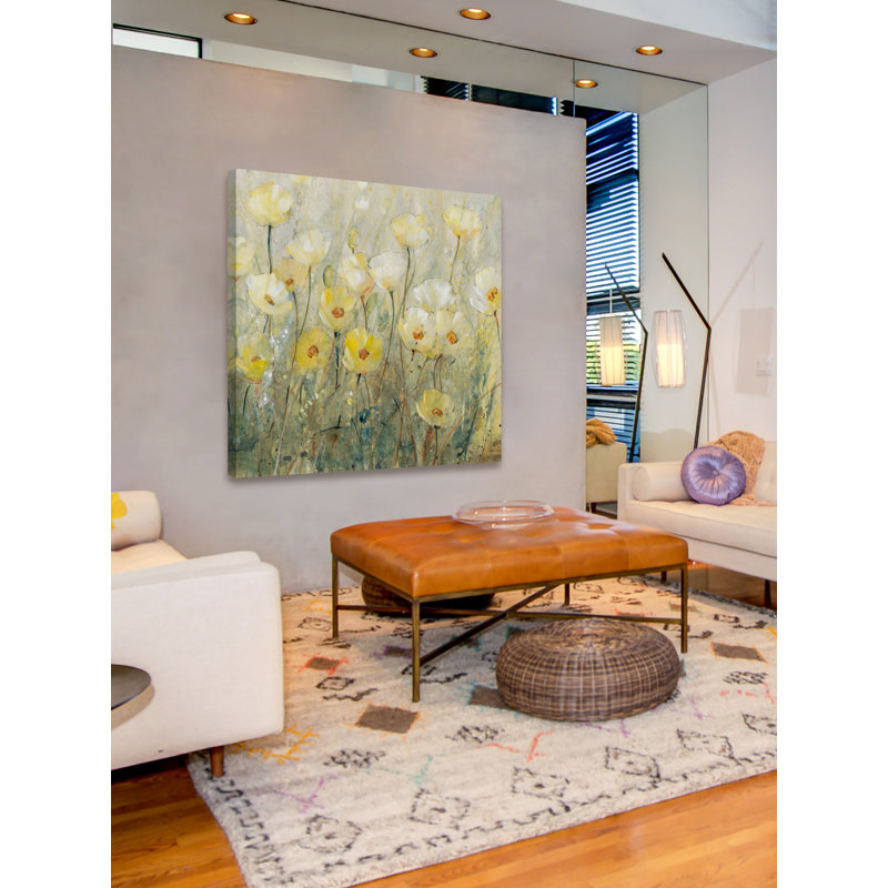 «Summer in Bloom II», reproduction d'art sur toile tendue, H 32 po x l 32 po