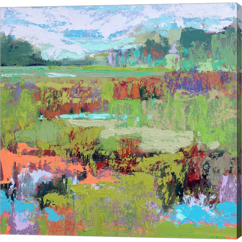 «Southern Comfort» par Jane Schmidt, art mural sur toile
