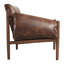 Chaise avec accoudoirs amovibles en similicuir Arlena-1517412379