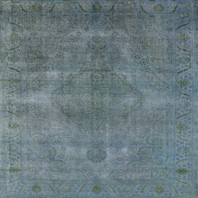 Tapis oriental bleu