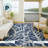 Machine Washable Indoor/Outdoor Chantille ACN2866 Botanical Rug-424428937-424428930