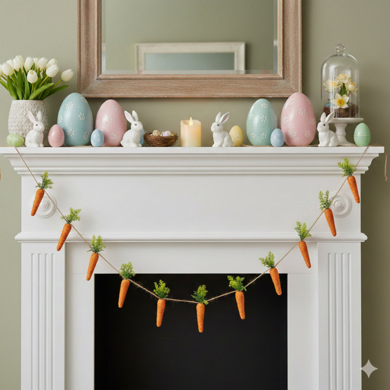 Faux Carrot Plant Artificial