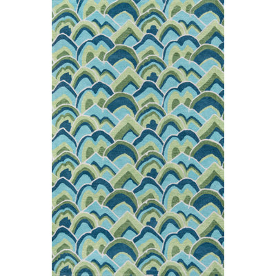 Tapis vert en coton crocheté à la main Embrace Cloud Club