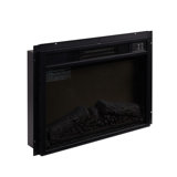 Smart Electric Fireplace Insert, Embedded Electric Fireplace Heater With 3 Adjustable Intensities Flame & Remote, 1400W, 120V