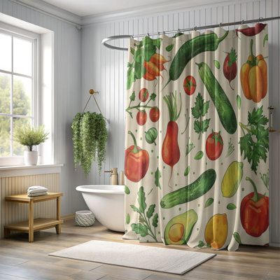 New Onion - Rideau de douche Premium