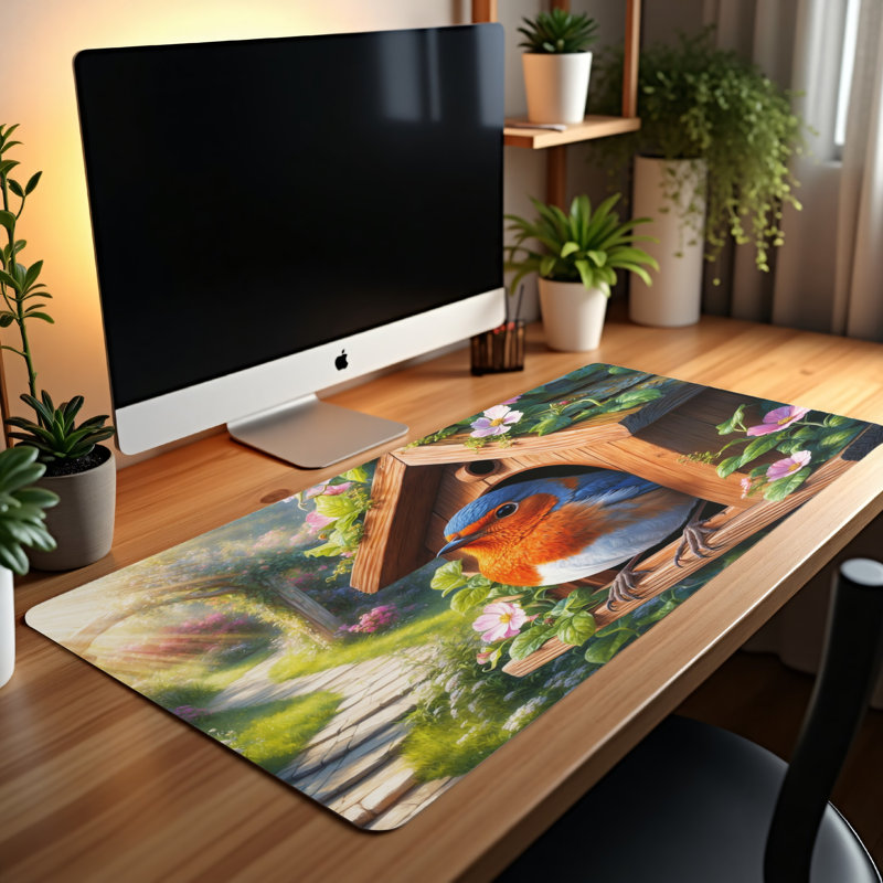 Polyester Desk Pad, 23.6x13.8