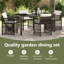 4 - Person Patio Dining Set with-1943059885-1943059884