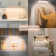LEPOTEC 9.88Inch 40 LED Warm Wireless Rechargeable Motion Sensor Cabinet Light