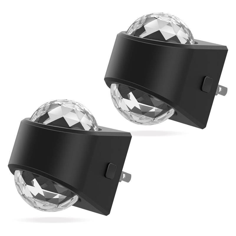 Veilleuse à projection avec lentille diamantée et modes de changement CCT