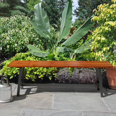 Banc d'extérieur rond