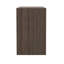 Linda Buffet moderne avec 4 tablettes réglables en noyer brun-116172385
