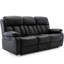 Deneka 3 Seater Linen Reclining Sofa-1213907224