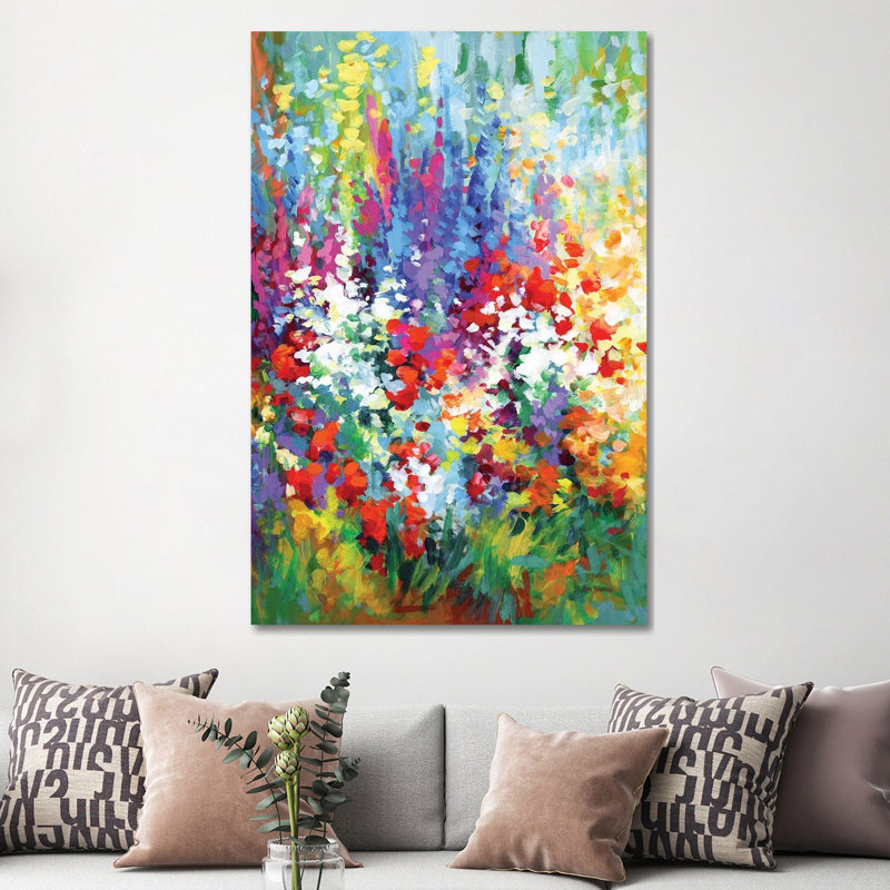 Blooming Hope by Leon Devenice - Wrapped Canvas Painting, 152.5 cm H x 101.5 cm W