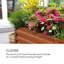 Metal Weather Resistant Raised Garden Extension Kit-67074985