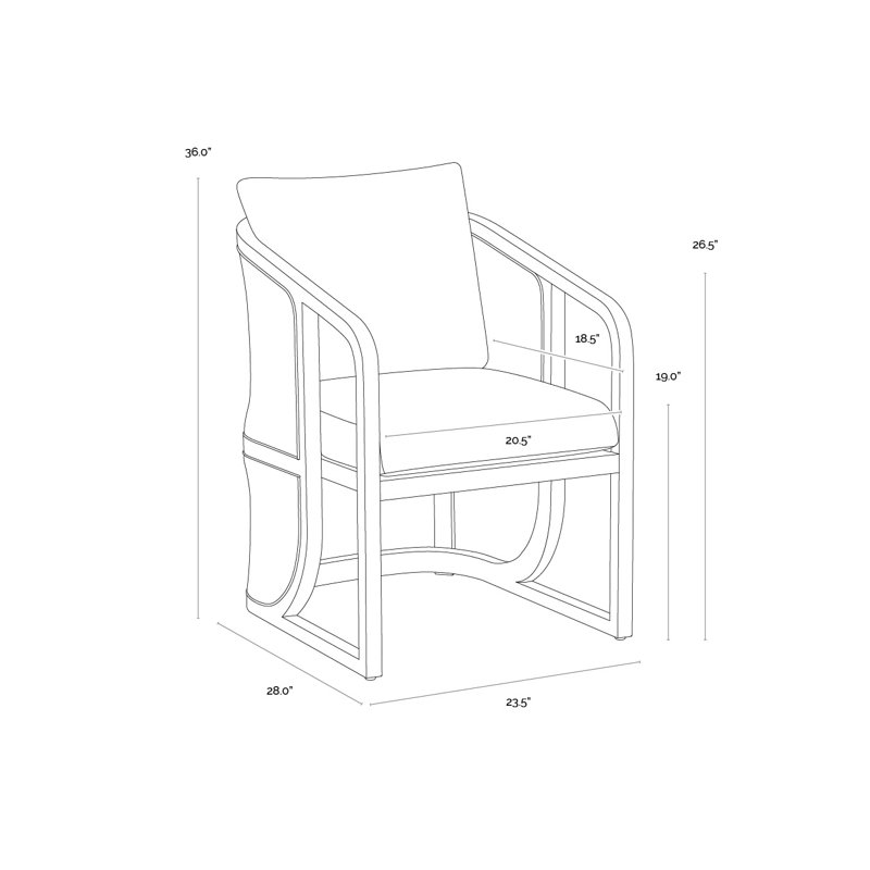 Outdoor Dining Armchair
