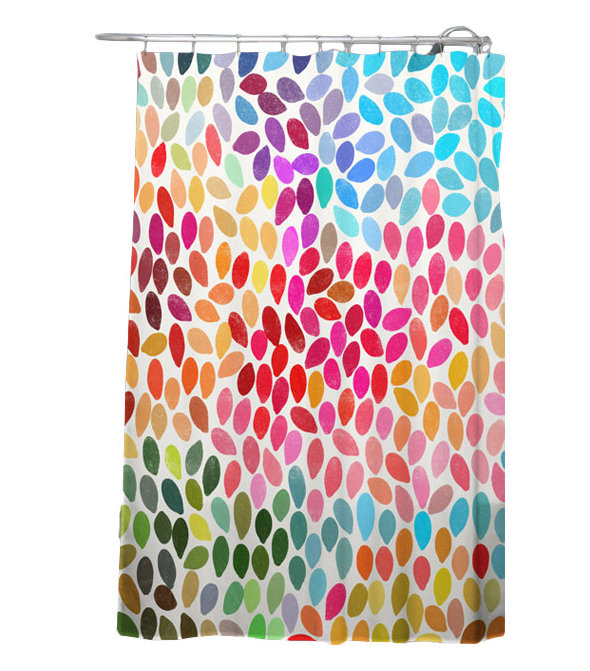 Geometric Shower Curtain