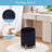Round Velvet Ottoman with Storage-2121113997