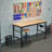 Adjustable Height Workbench (Not Including Office Chairs)