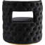 Fauteuil d'appoint pivotant en velours Demetric-92297921